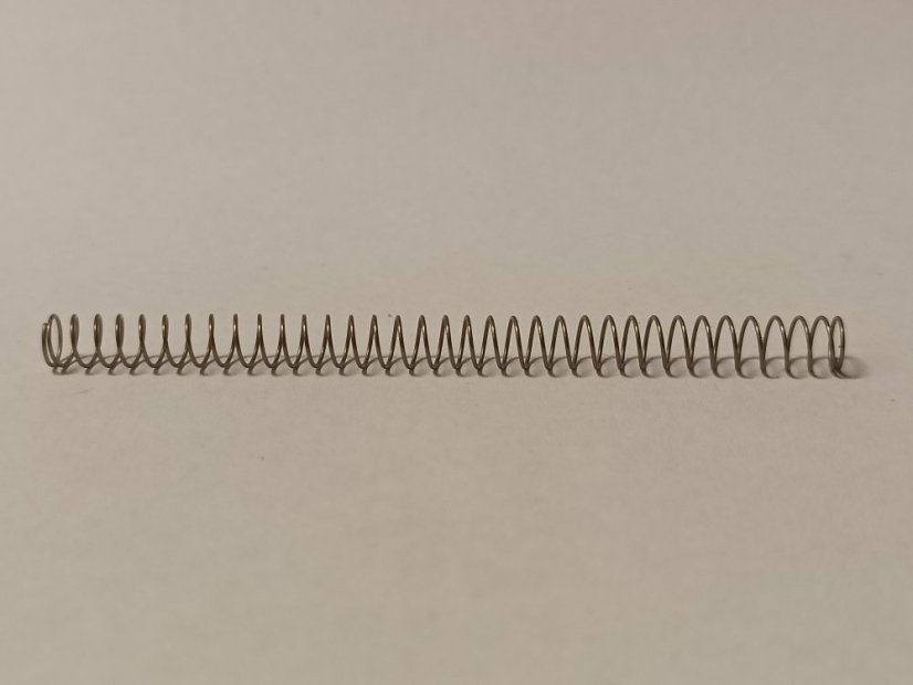 Spreźyna naciskowa 0,4x5,1x73x35,25 - 1.4310