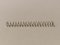 Compression spring 0.4x5x50x19.5 - stainless steel