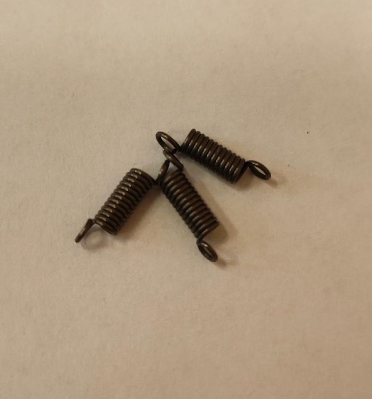 Zugfeder 0,5x2,8x11 - Seitenösen